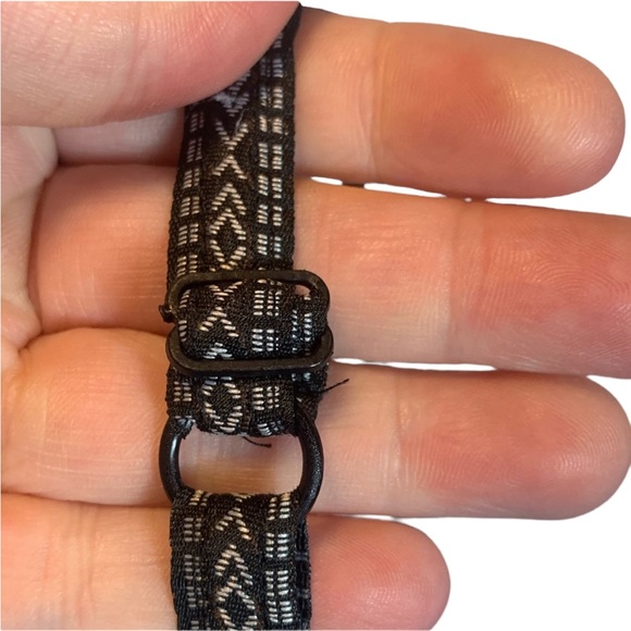 ANGIE: Black & White Star Print Spaghetti Strap Romper - Size Large - Picture 9 of 12